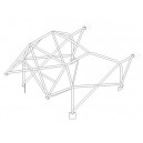 Nissan Sunny roll cage (CDS)