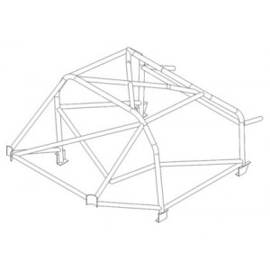 Opel Ascona roll cage (CDS)