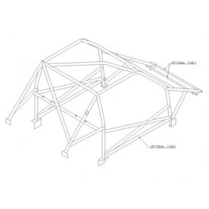 Renault 5 Turbo roll cage (CDS)